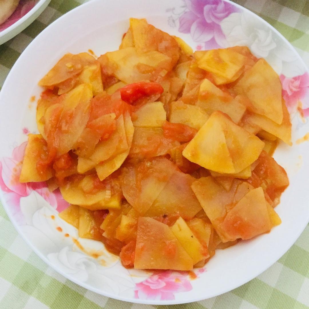 小毅amy做的番茄土豆片