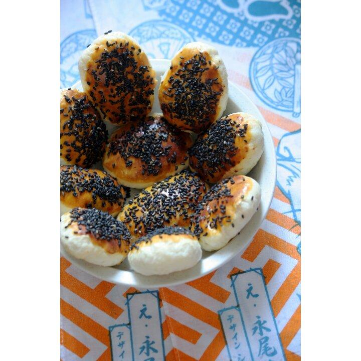 芝麻椒盐牛舌饼（北京小吃）