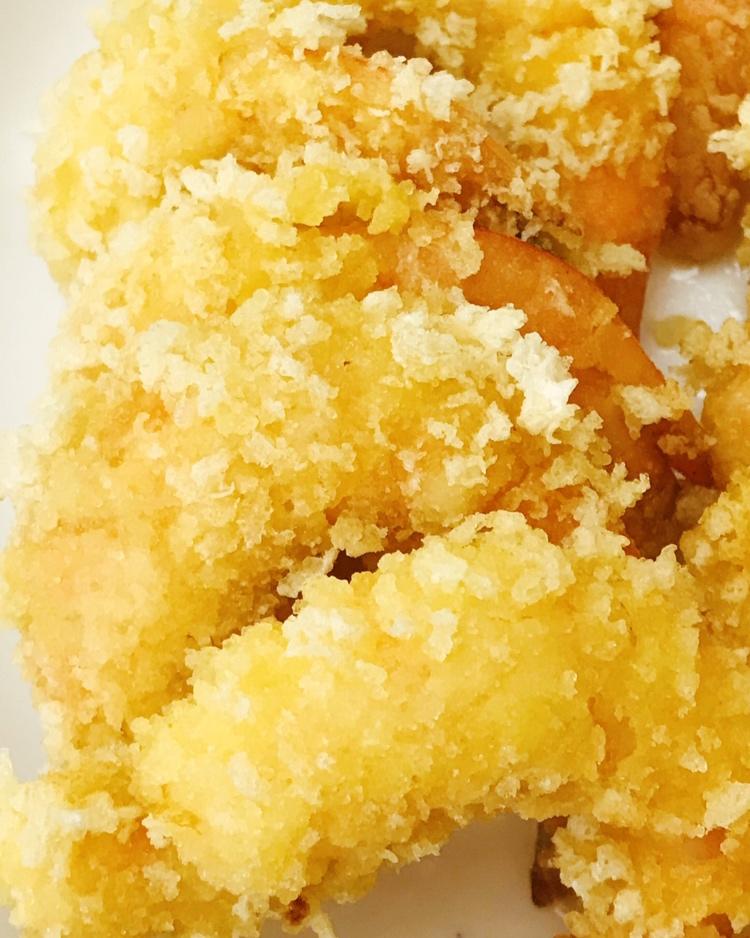 面包糠炸虾