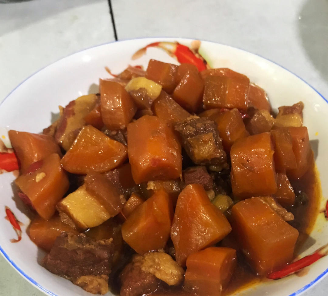 萝卜红烧肉