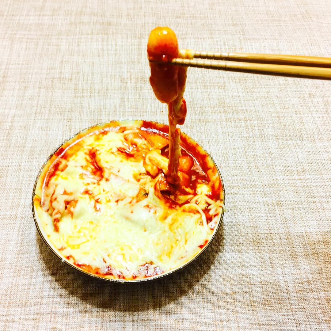 韩式辣炒年糕（or网红芝士套路之芝心年糕）