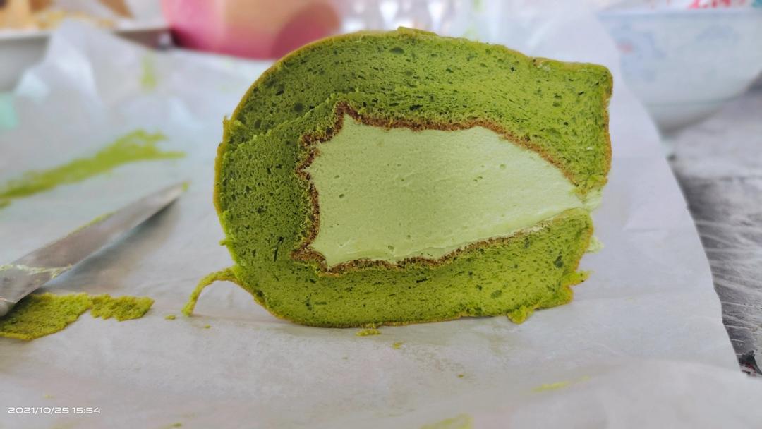 一卷就成功的抹茶蛋糕卷