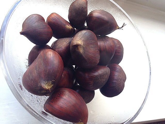 煮栗子