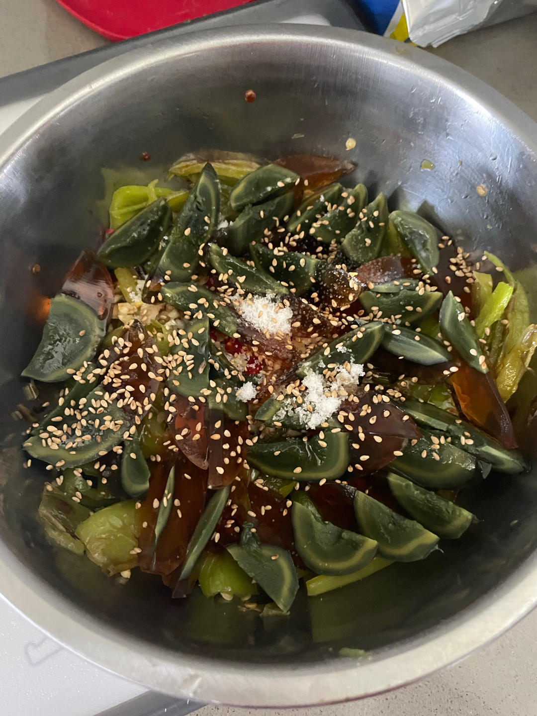 擂椒皮蛋