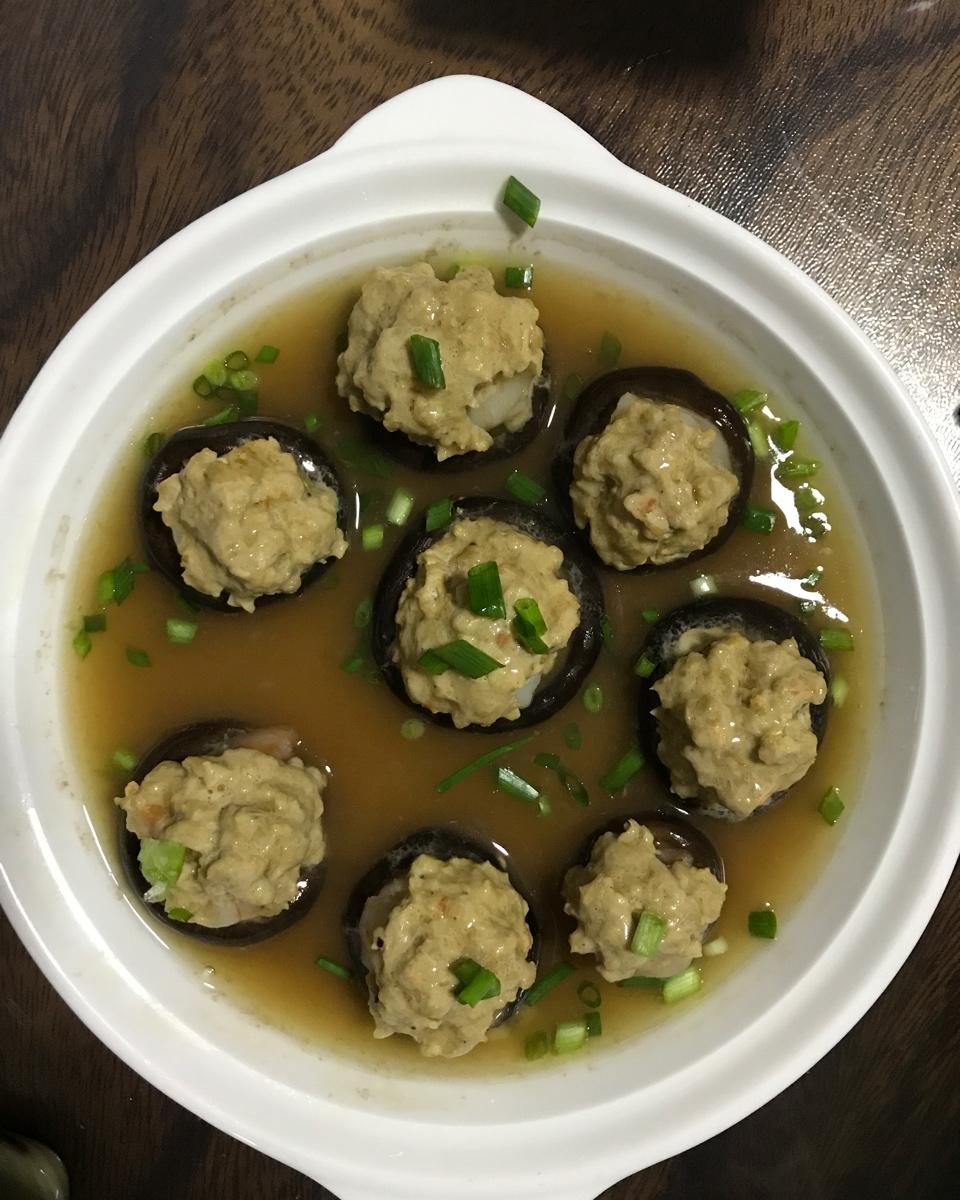 鲜虾酿香菇