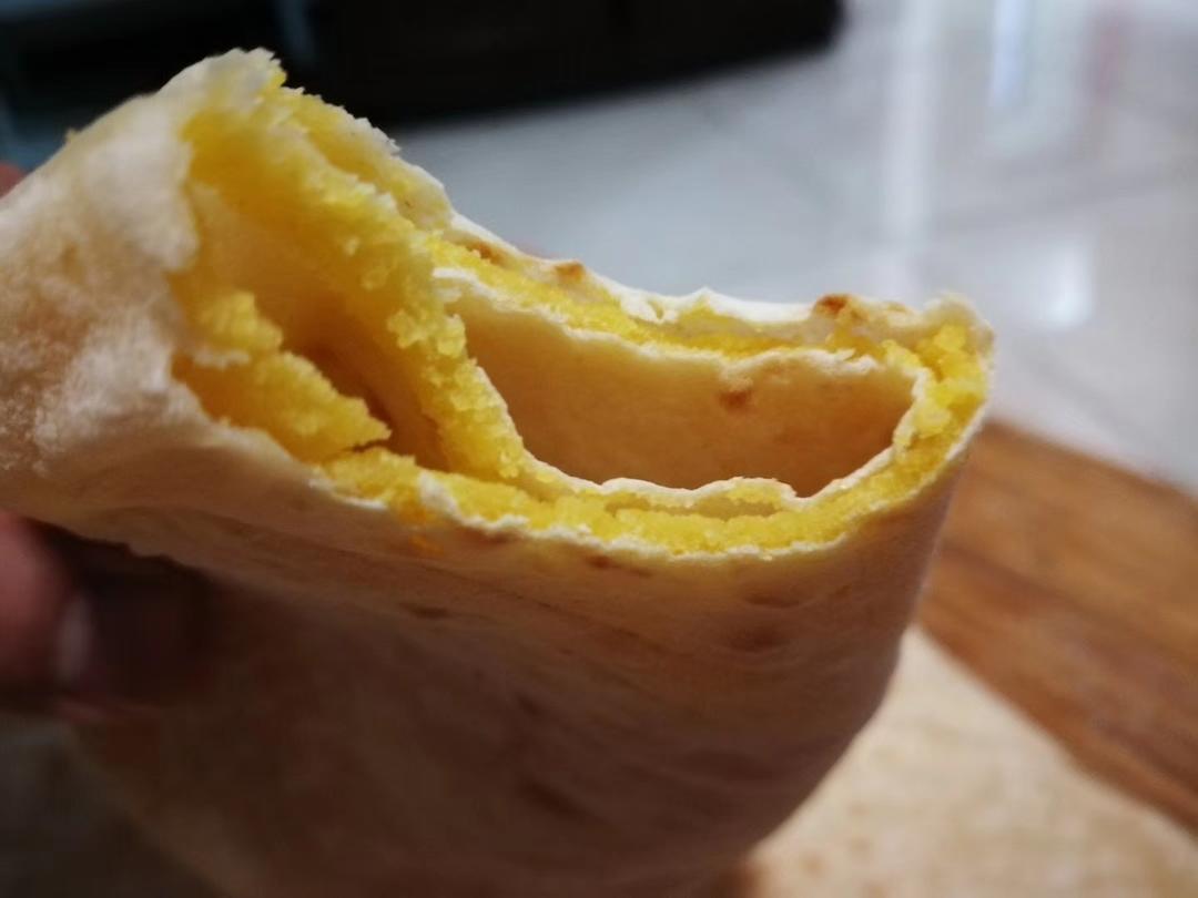 美味金裹银饼的做法