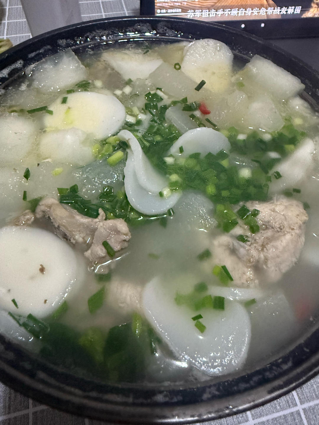 冬瓜排骨汤，夏天的味道