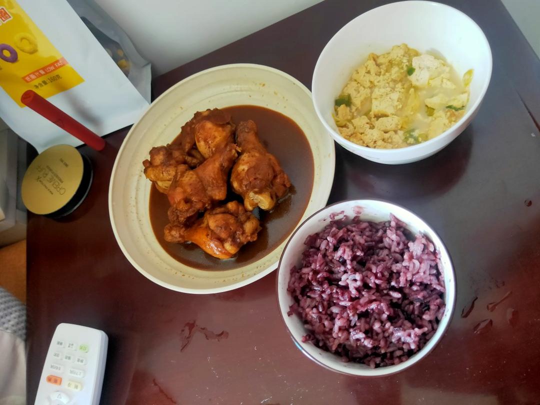 快手简单一人食可乐鸡小腿
