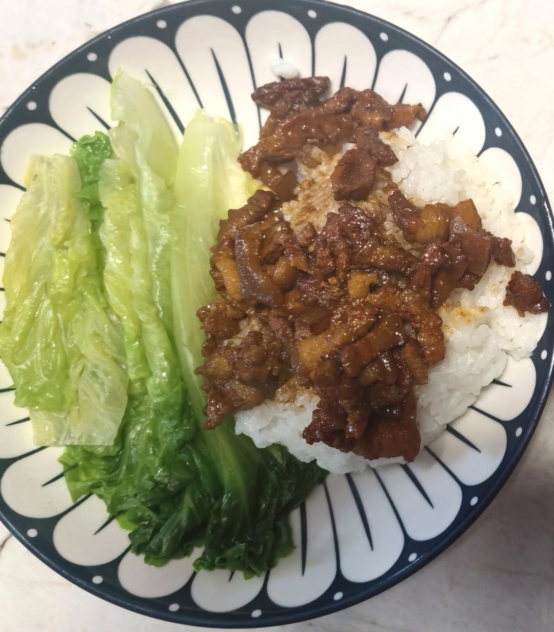 【台式卤肉饭】最地道的卤肉饭，4步就搞定！