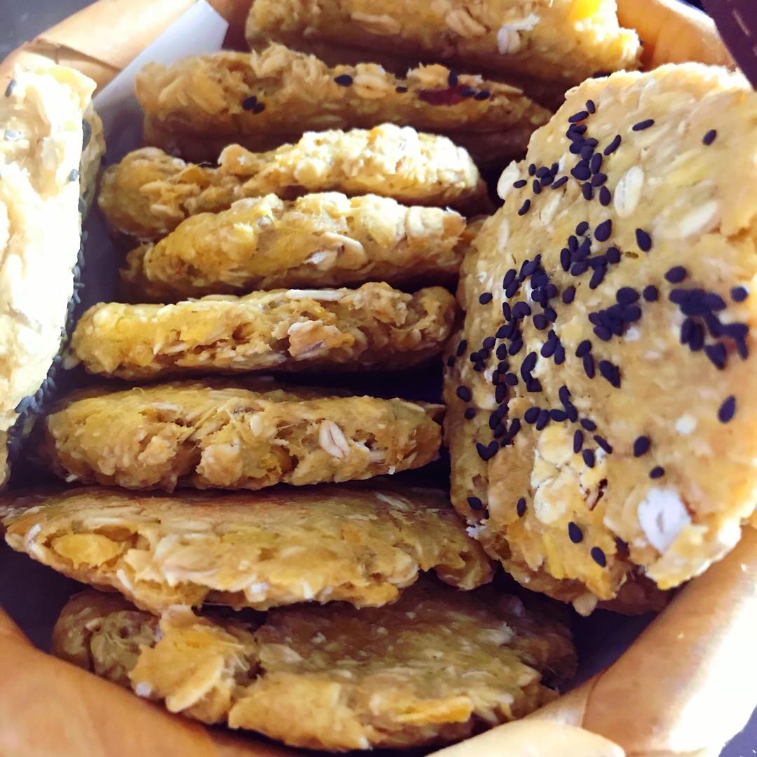红薯燕麦饼干的做法