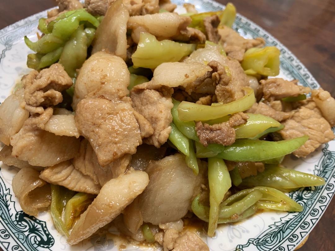 penny爱麦子做的白辣椒炒肉