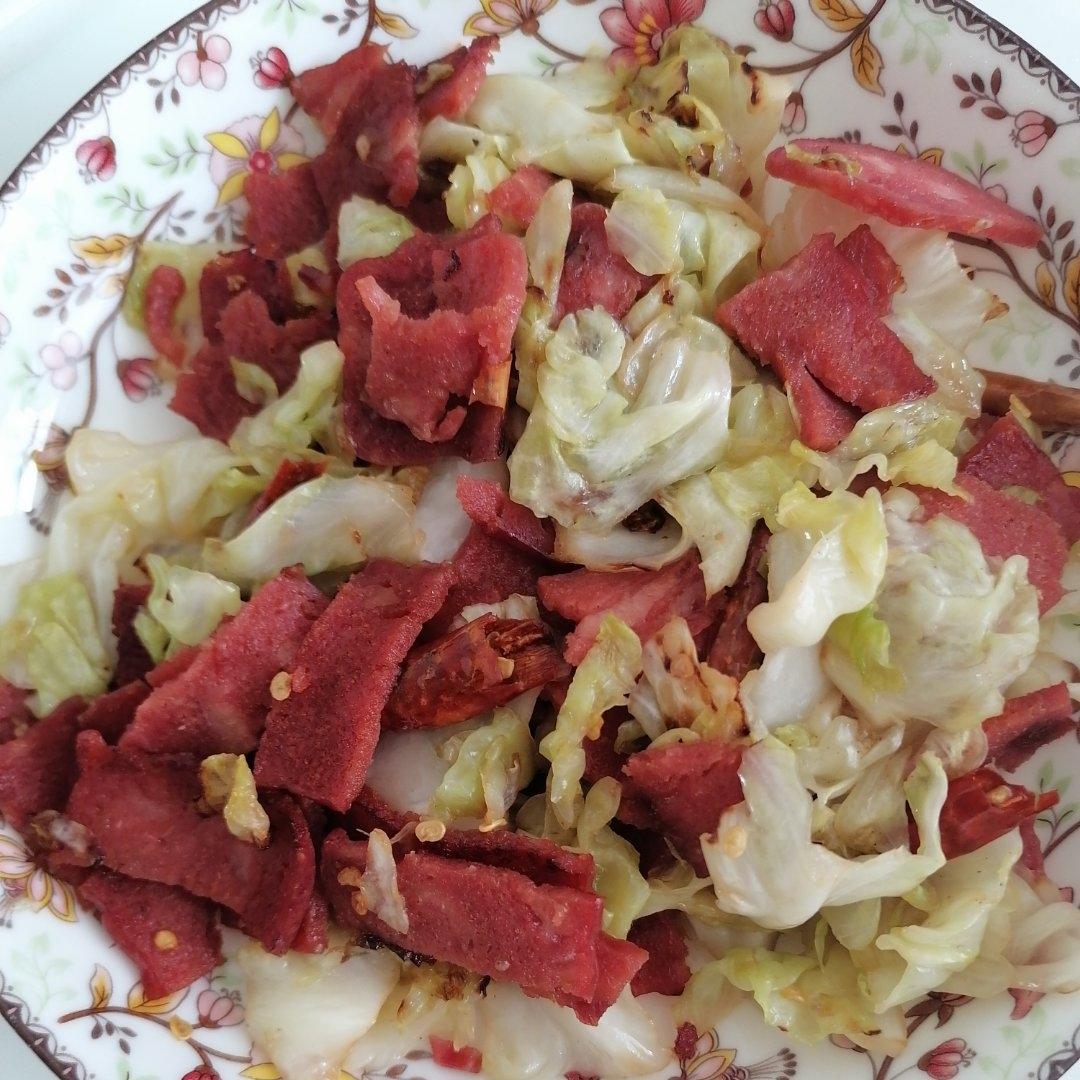 爆炒培根大头菜