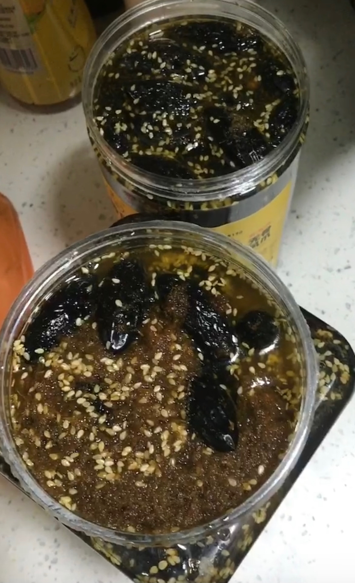 南姜酱油乌榄的做法
