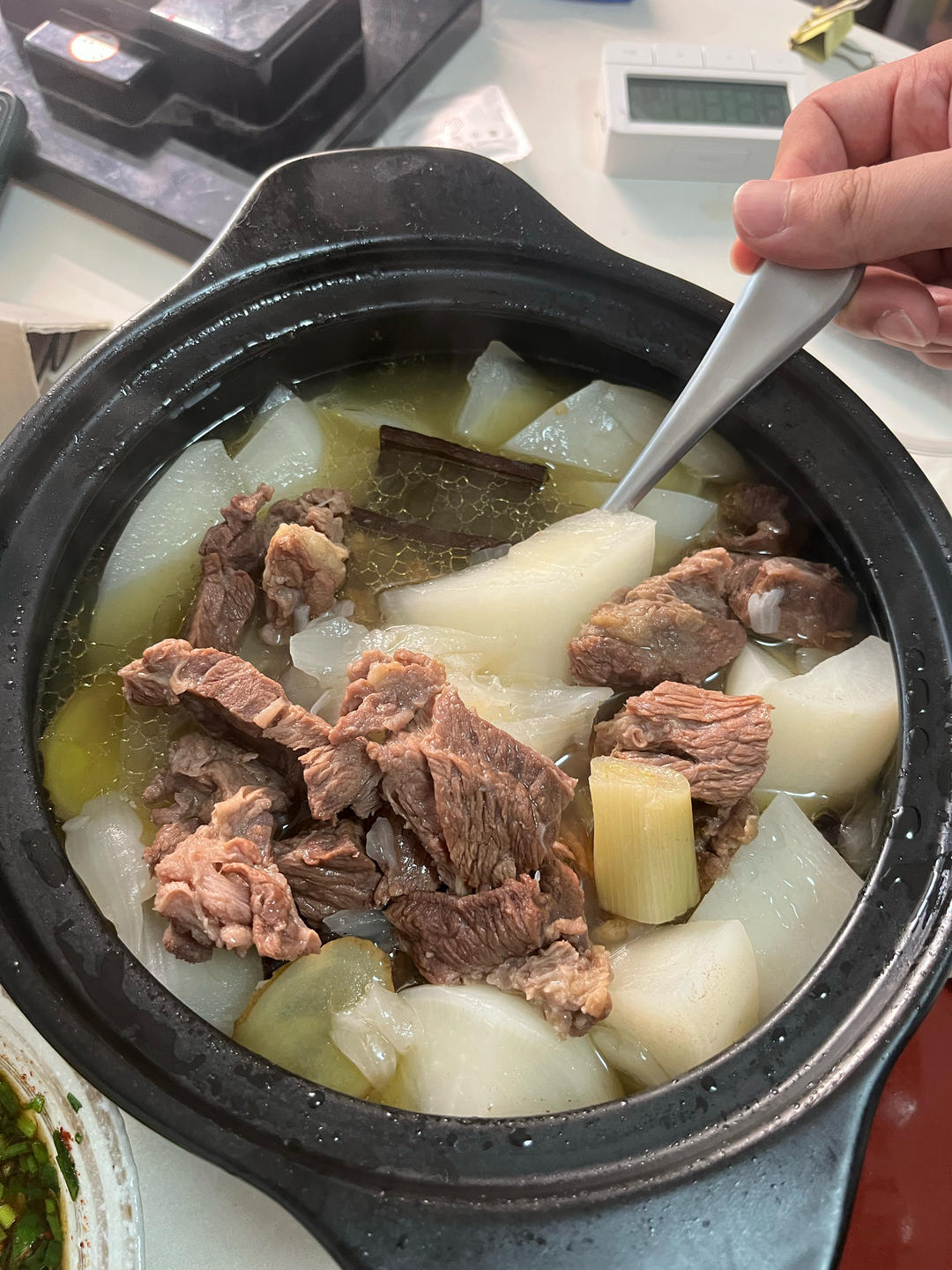 😋简单又美味！清炖牛肋条，吃货必尝！