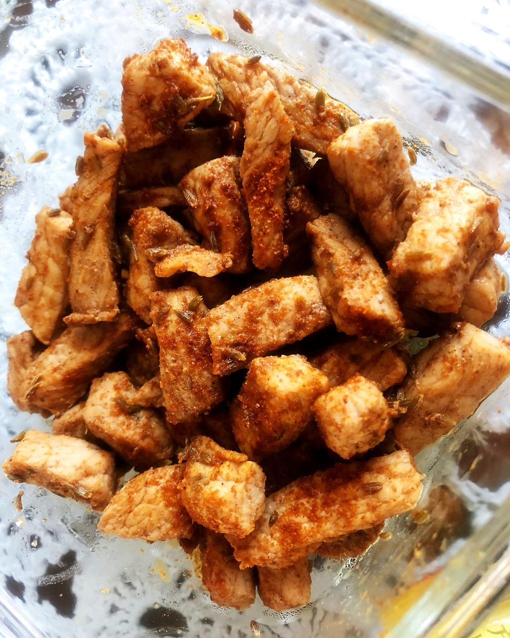 孜然肉片