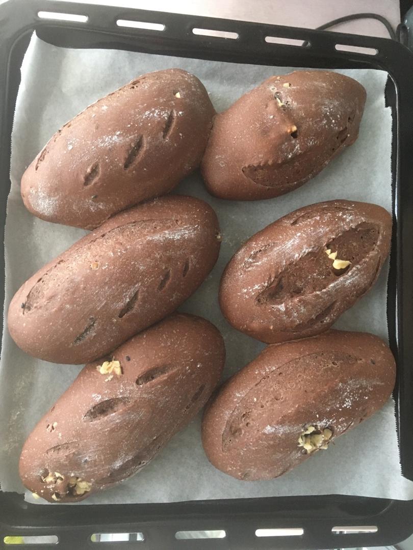 巧克力坚果面包——松下NU-JK200蒸烤箱食谱