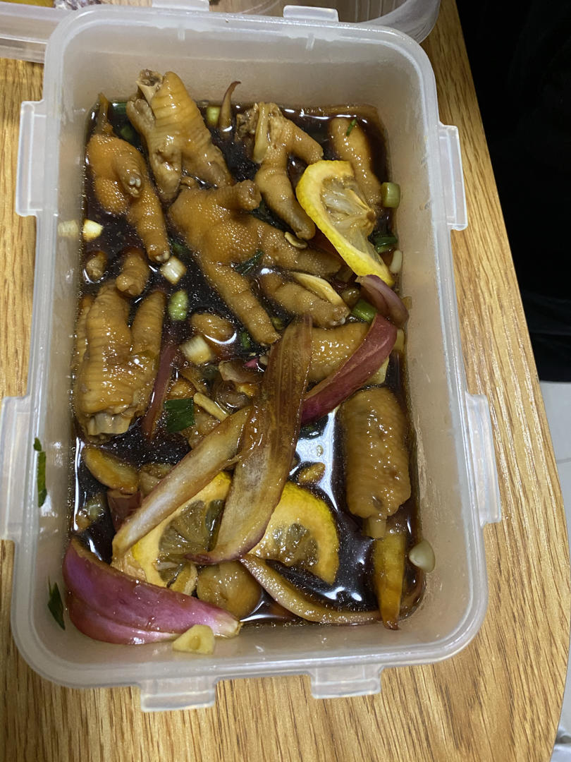 【柠檬酸辣鸡爪】自制超级无敌美味的网红鸡爪