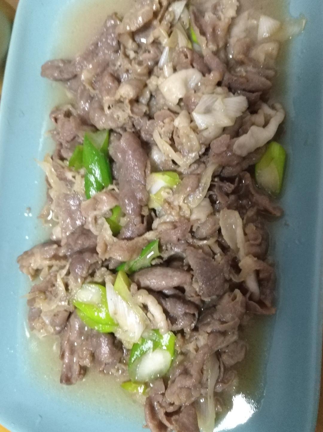 葱爆羊肉