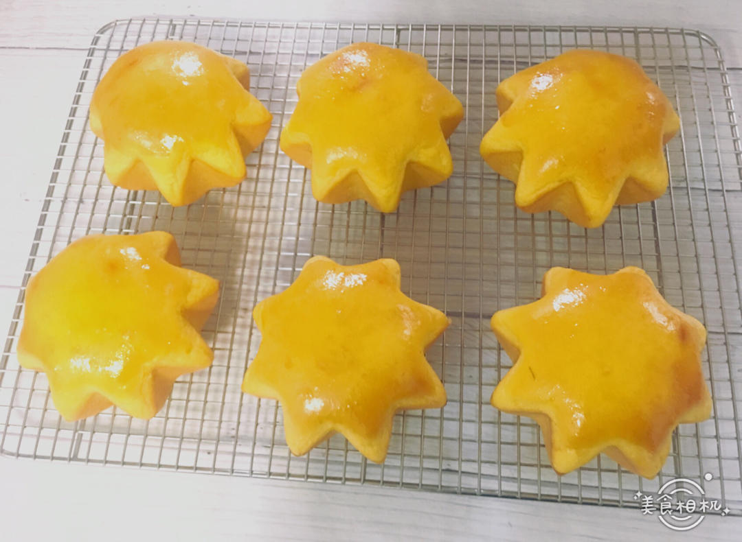 金灿灿南瓜星星面包