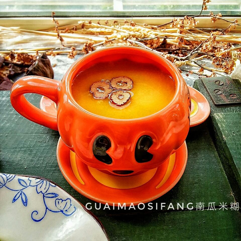 南瓜米糊的做法