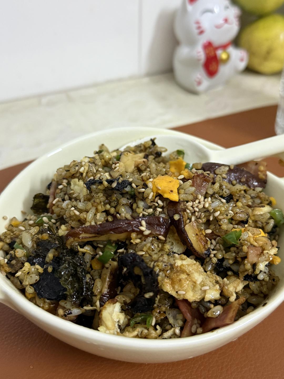 一定试试的！紫菜炒饭