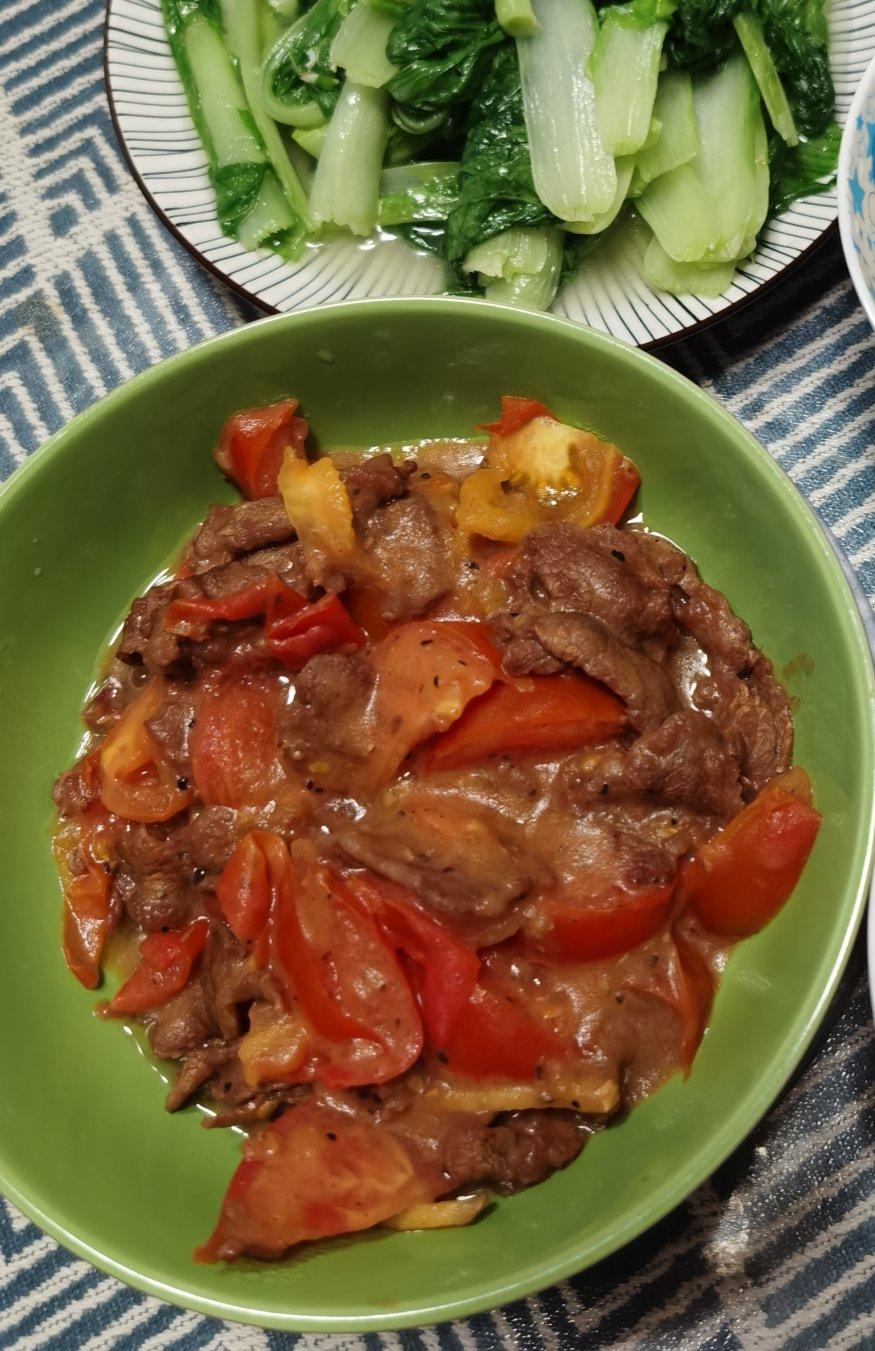 番茄牛肉（孩子的最爱）