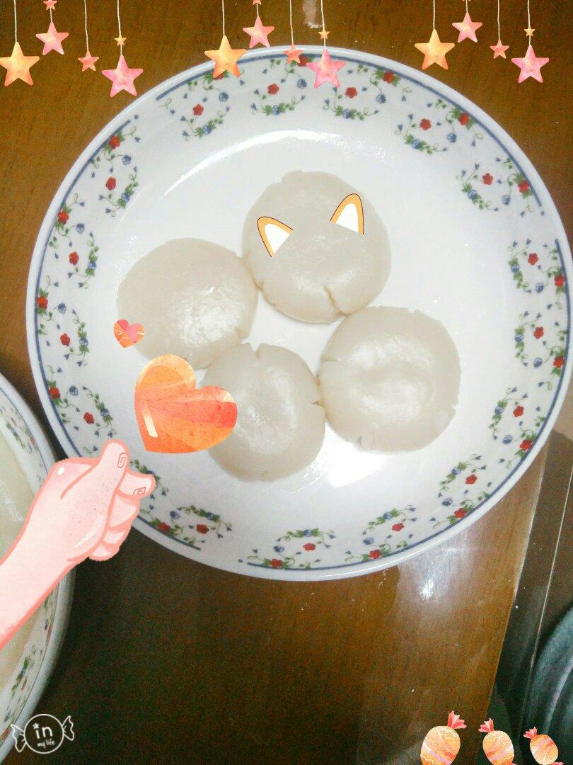 elsa爱美食做的自制小年糕