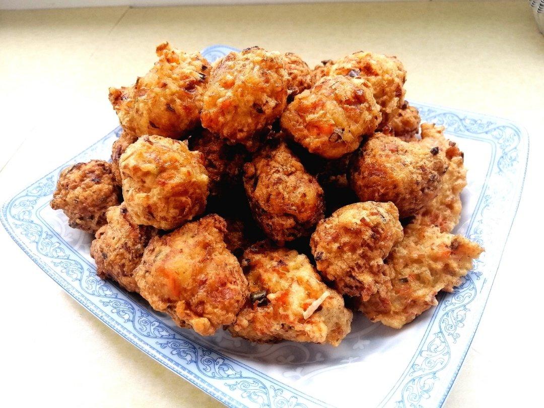 炸素丸子