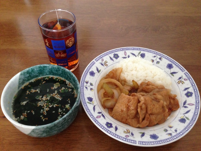 猪肉生姜烧