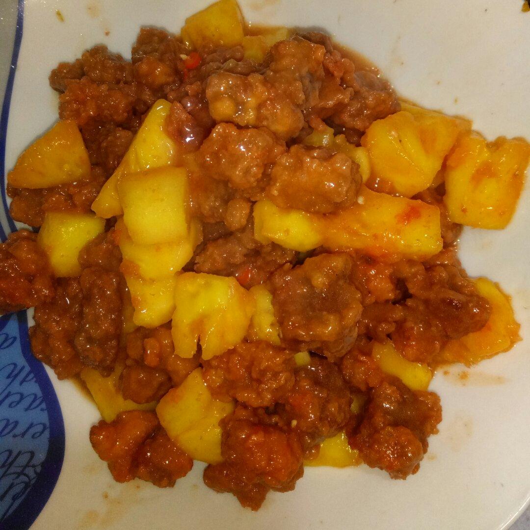 菠萝咕噜肉