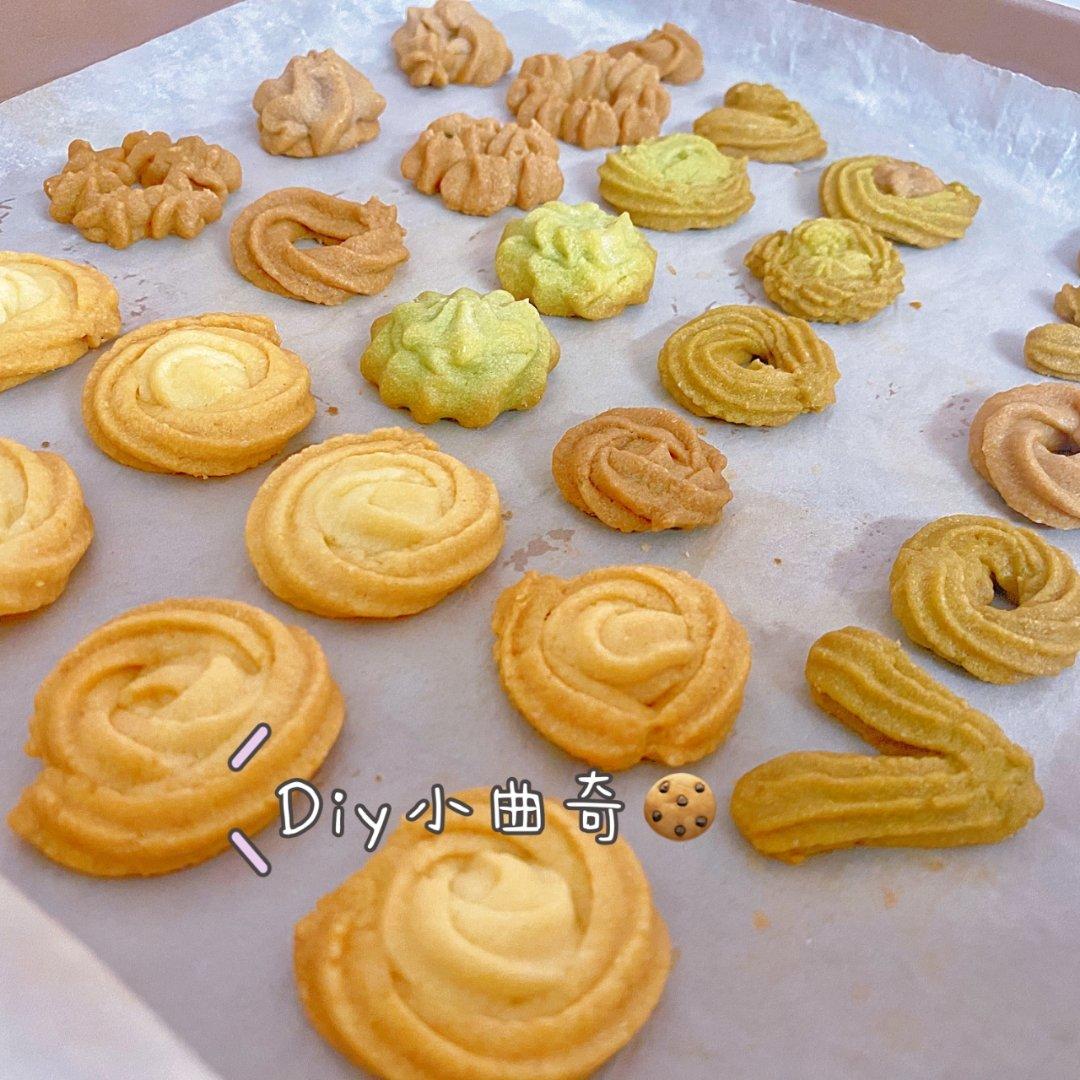 圣诞主题挤花曲奇