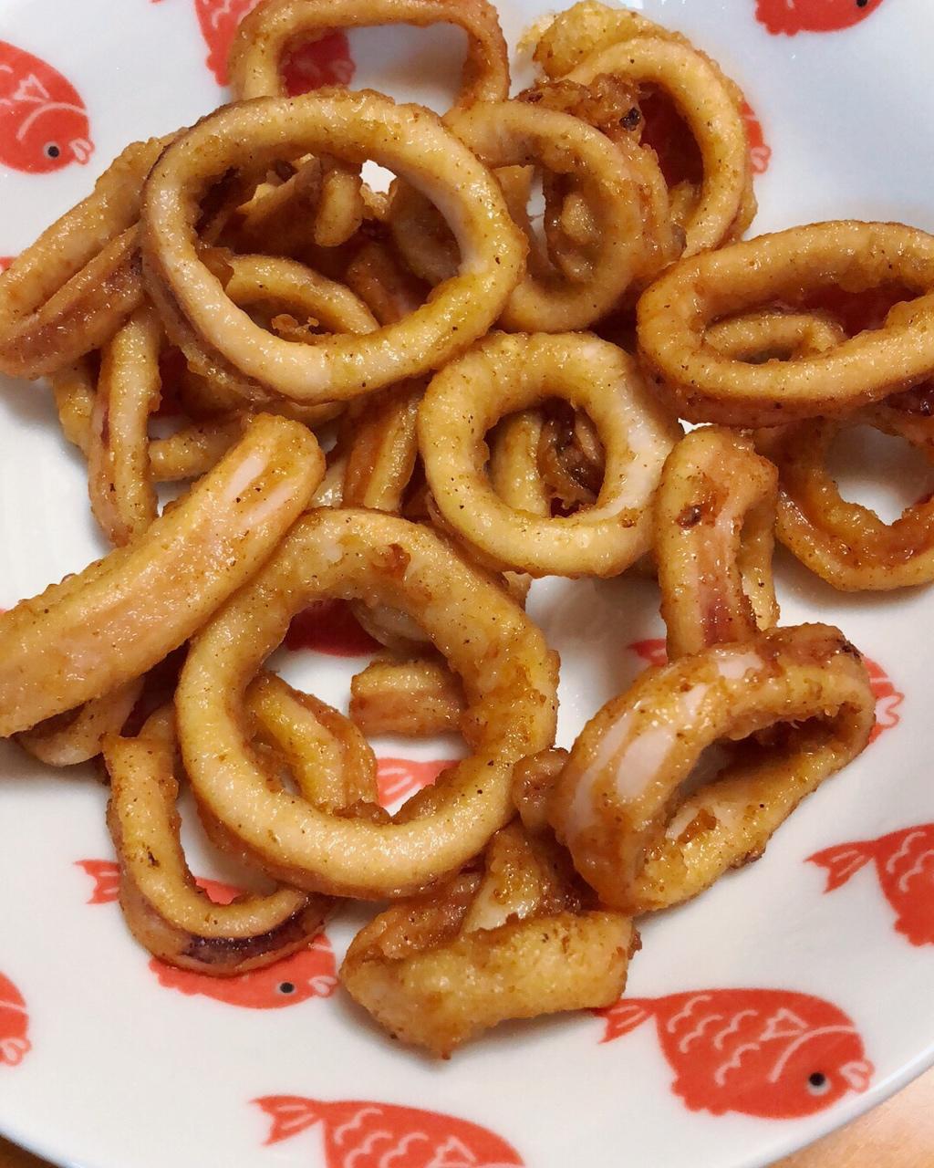 酥炸鱿鱼圈——好吃到停不了口