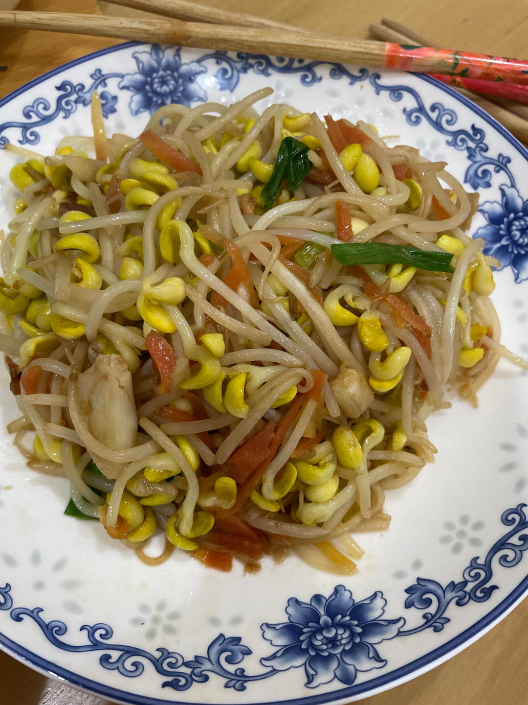 厨房小白也能一次成功的炝炒豆芽