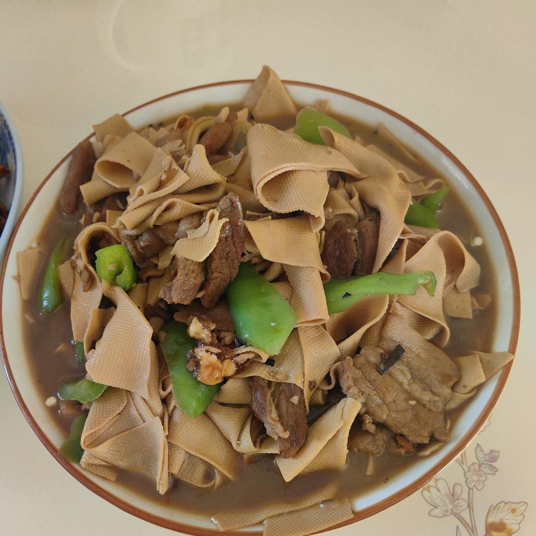 东北人最爱的国菜 尖椒干豆腐