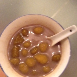 芋圆红豆汤