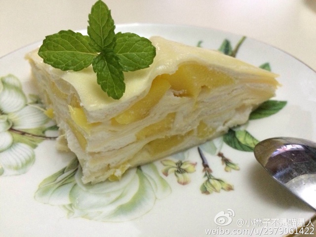 芒果千层蛋糕，100%成功告别煎皮无能