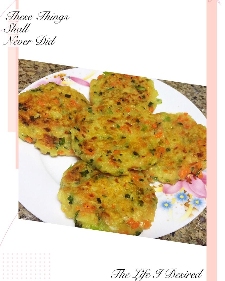 好吃营养的胡萝卜土豆饼