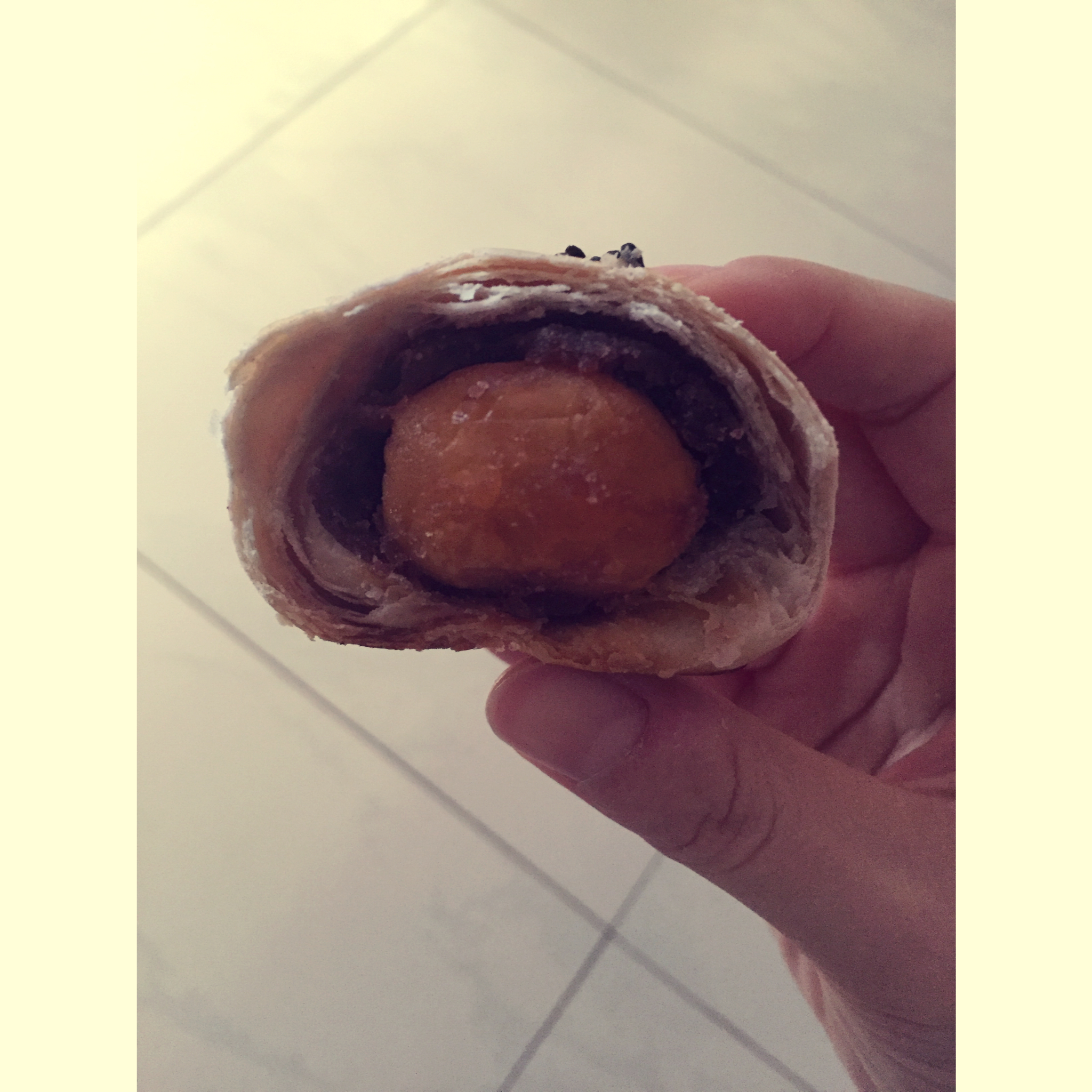 蛋黄酥~紫薯、抹茶、原味~花好月圆，中秋快乐~内附一次做六色蛋黄酥方法~