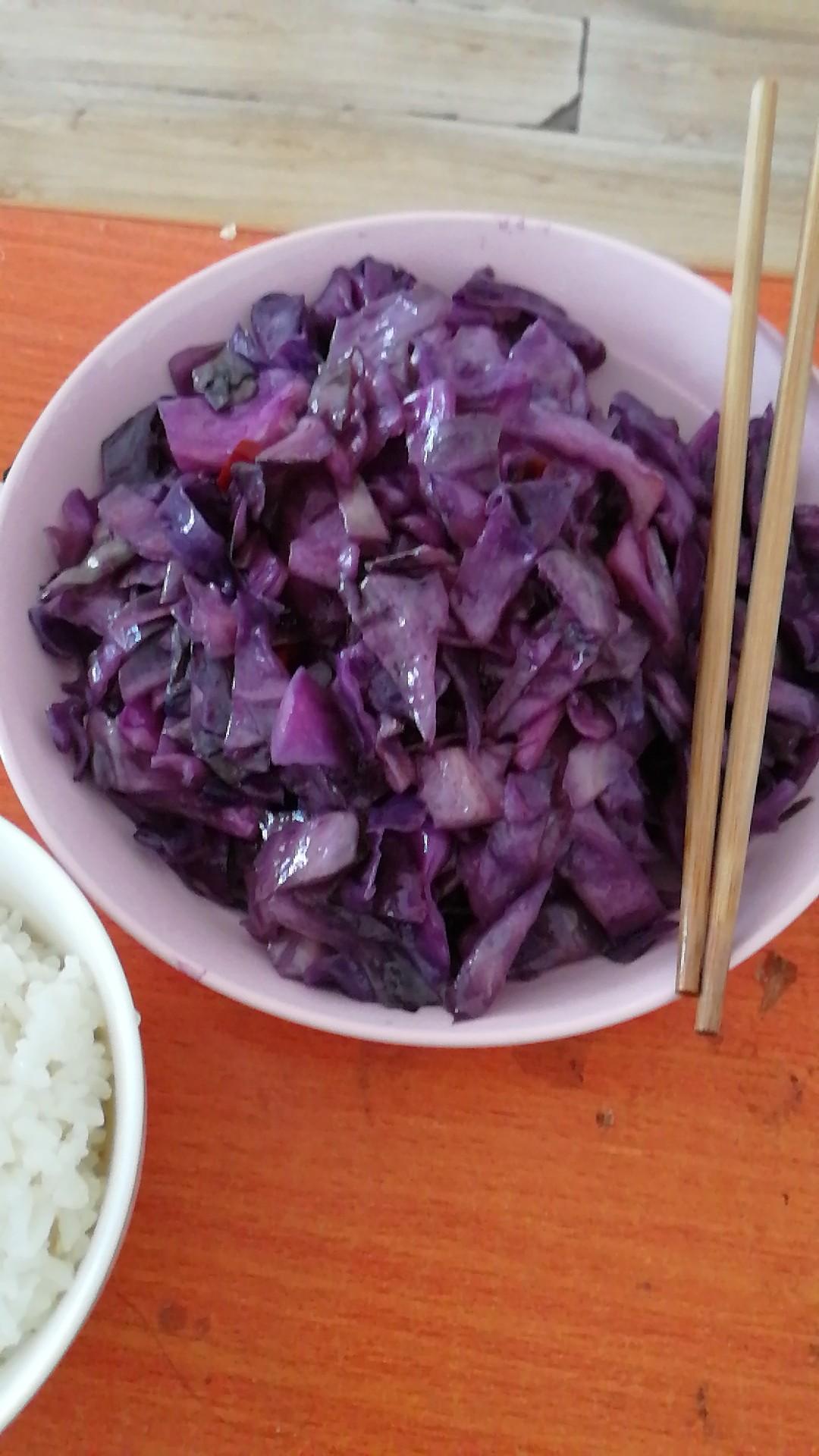 amethyst_iw做的蚝油紫甘蓝