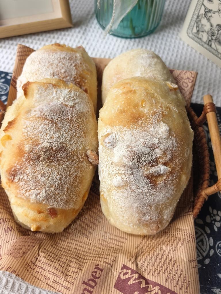 有手就能做/芝士玉米烤肠恰巴塔