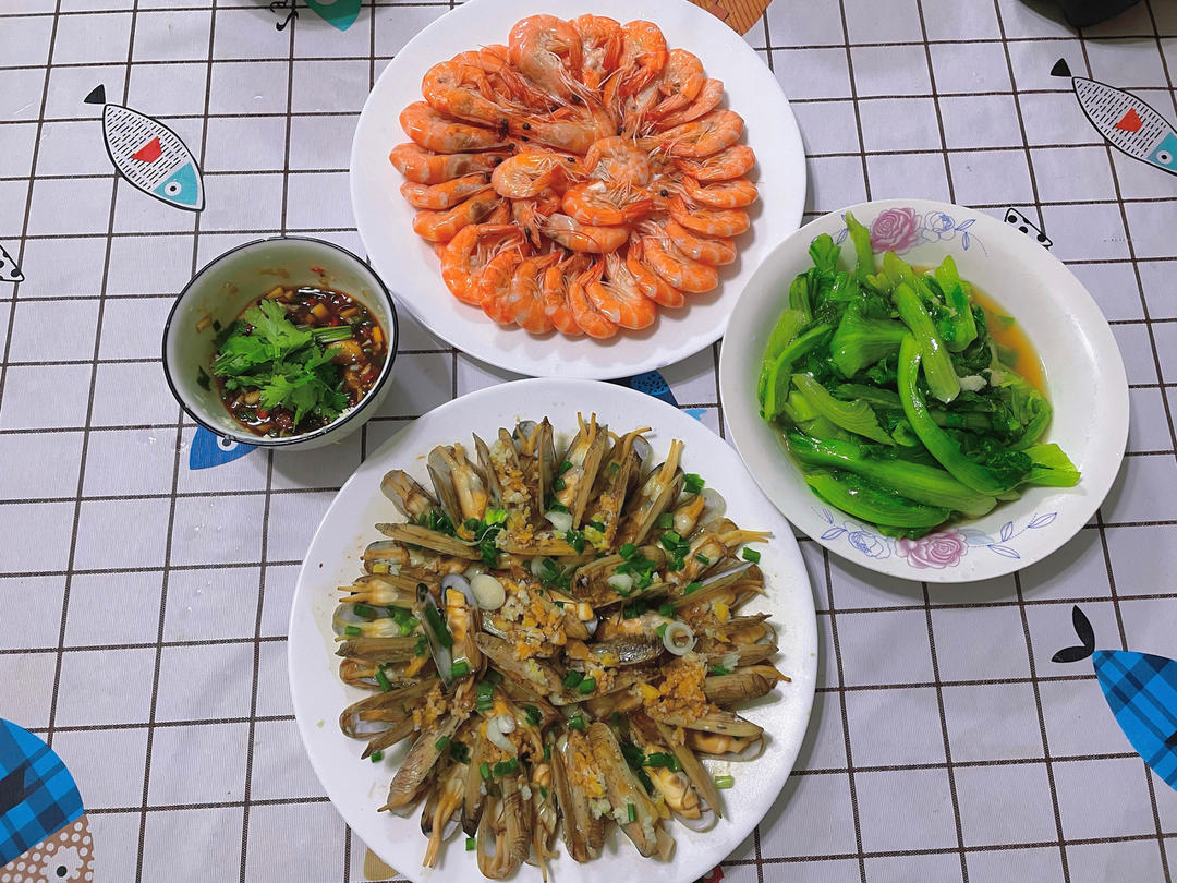 葱油蛏子