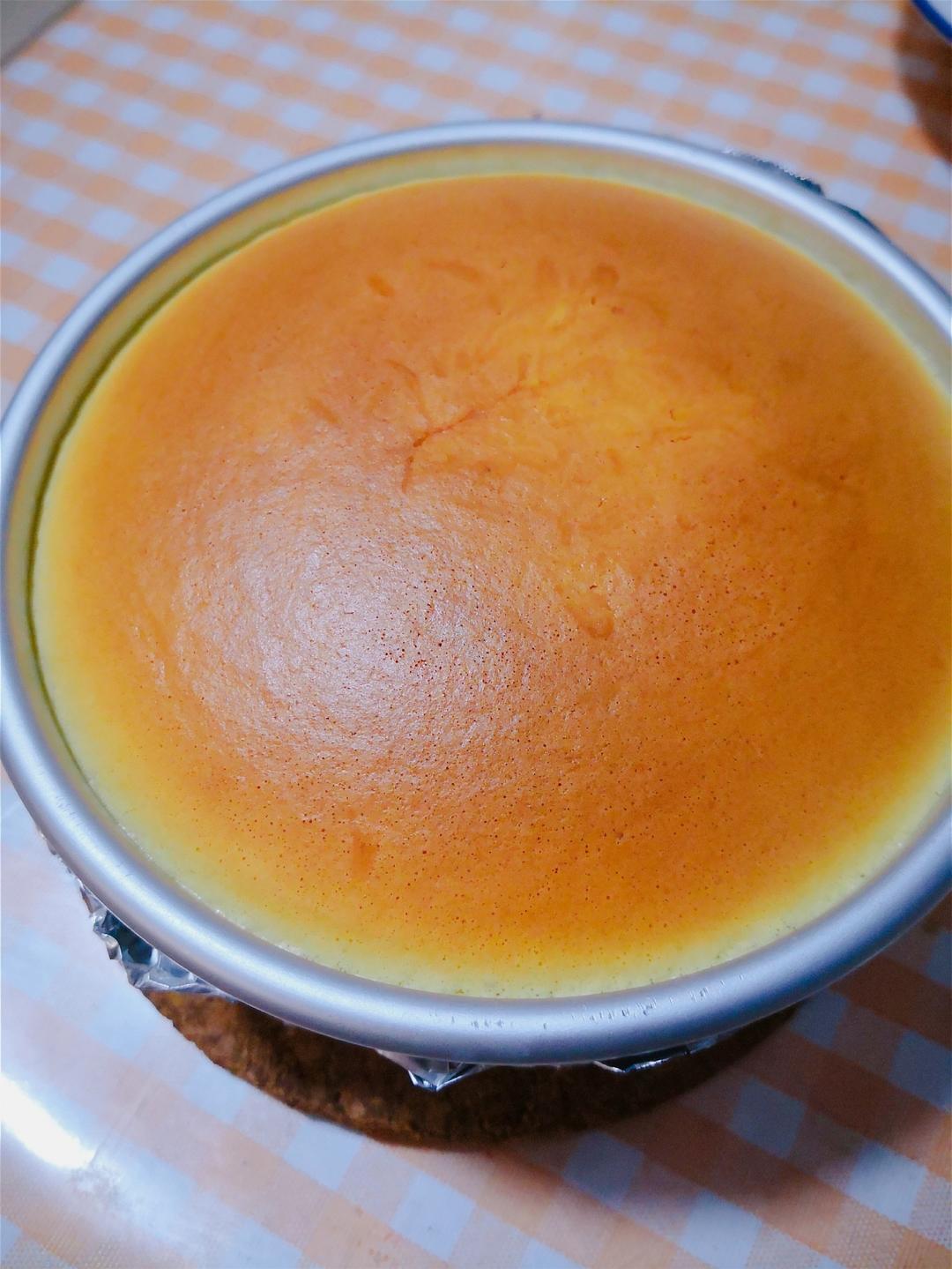 轻乳酪芝士蛋糕6寸#皮黑森林#