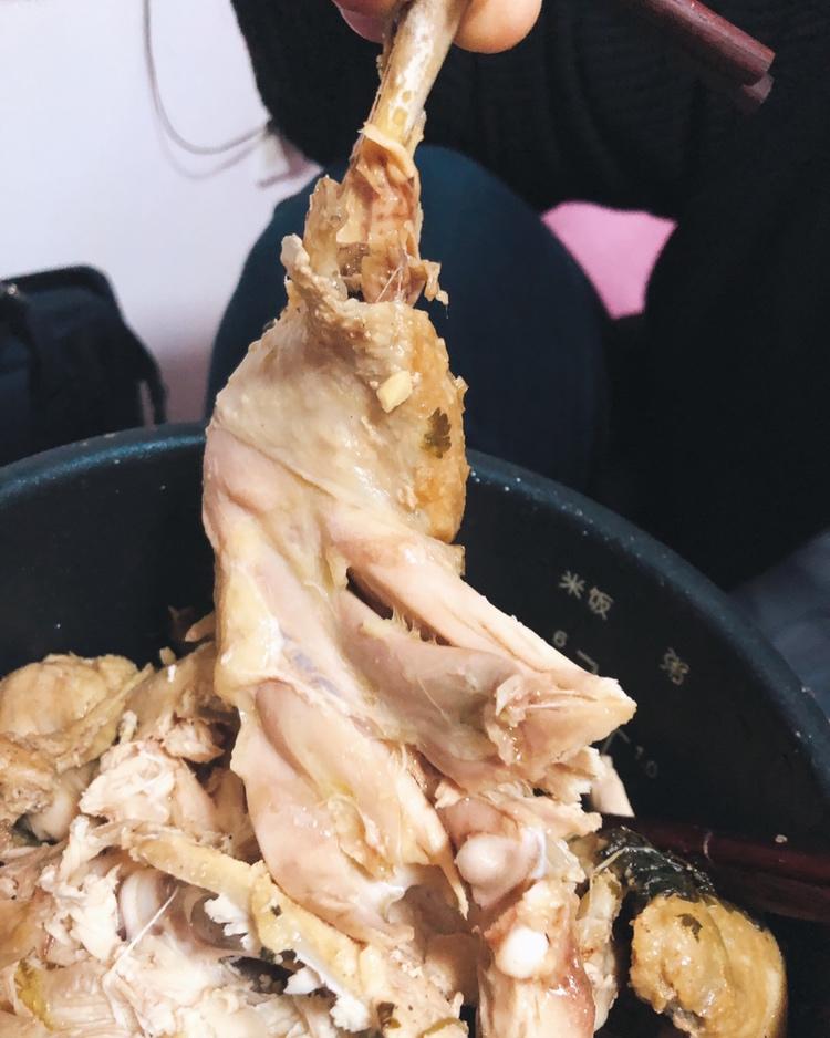 电饭煲版盐焗鸡