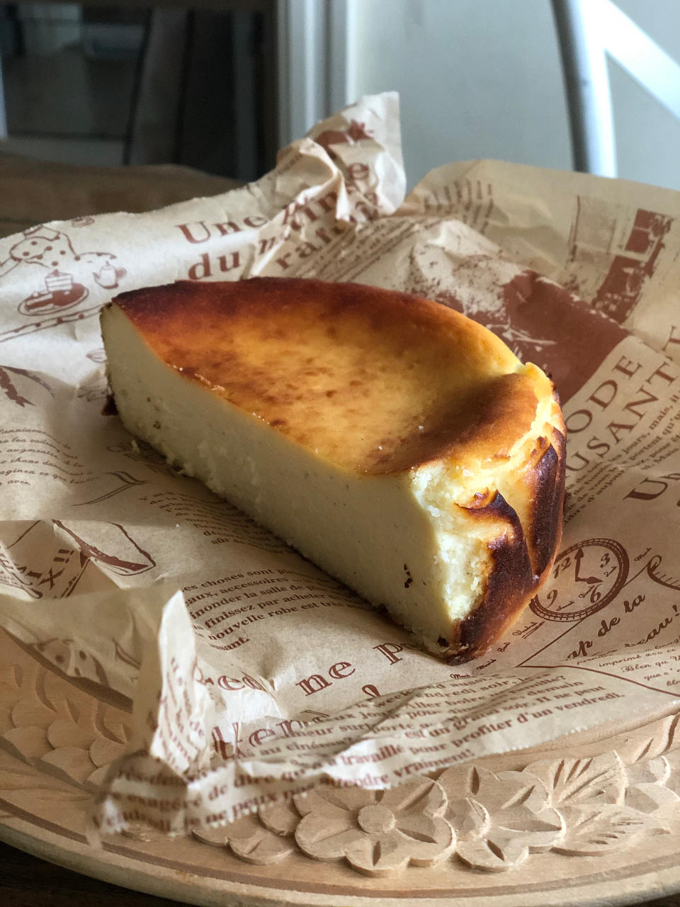 曼食慢语丨酸奶巴斯克蛋糕
