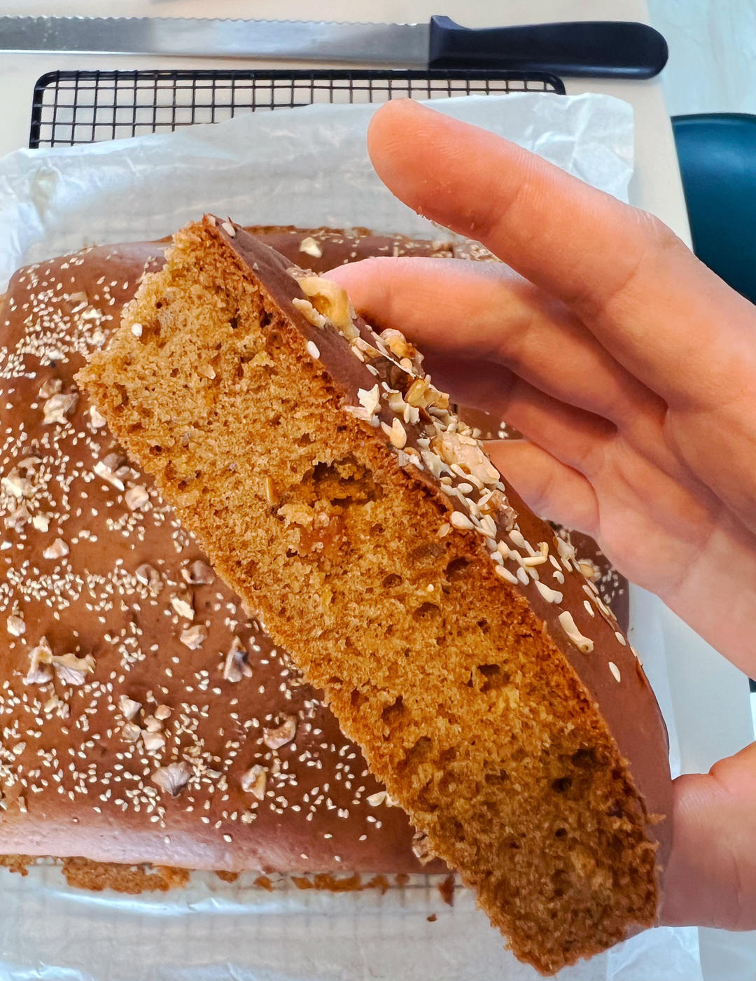 老式枣泥核桃蛋糕，松软好吃老少皆宜