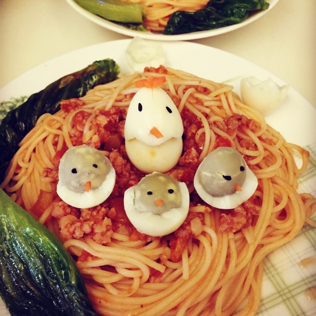小鸡的一家