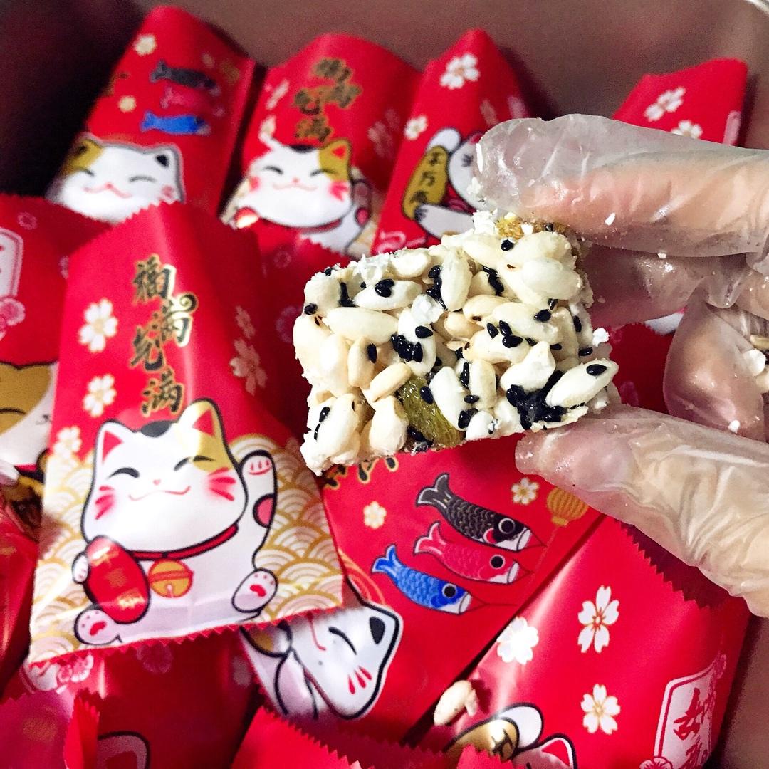 儿时的记忆-大米花糖