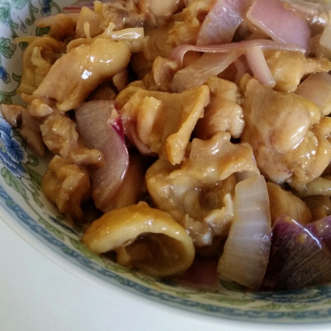 青椒炒鸡腿肉（大厨级别）