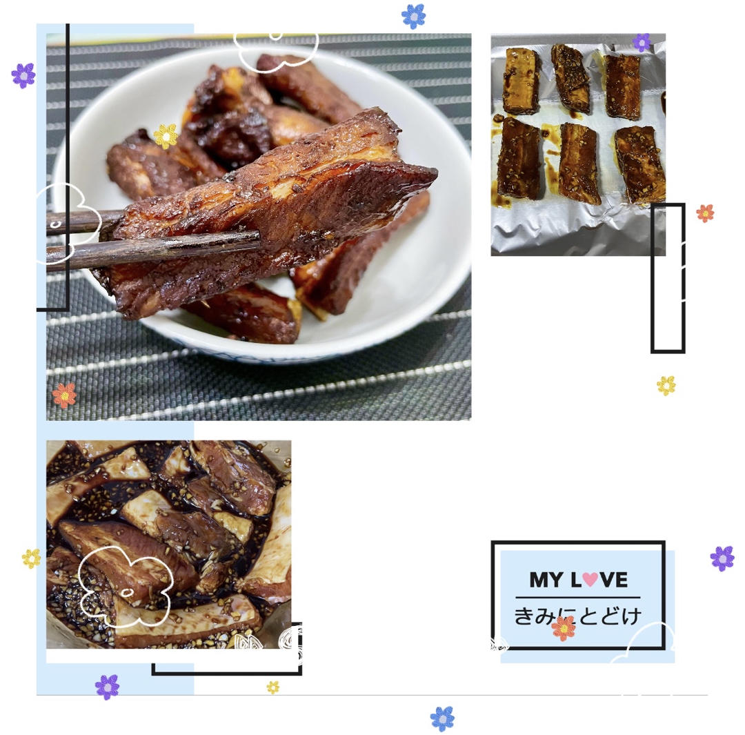 金牌蒜香骨（非油炸，烤箱版）