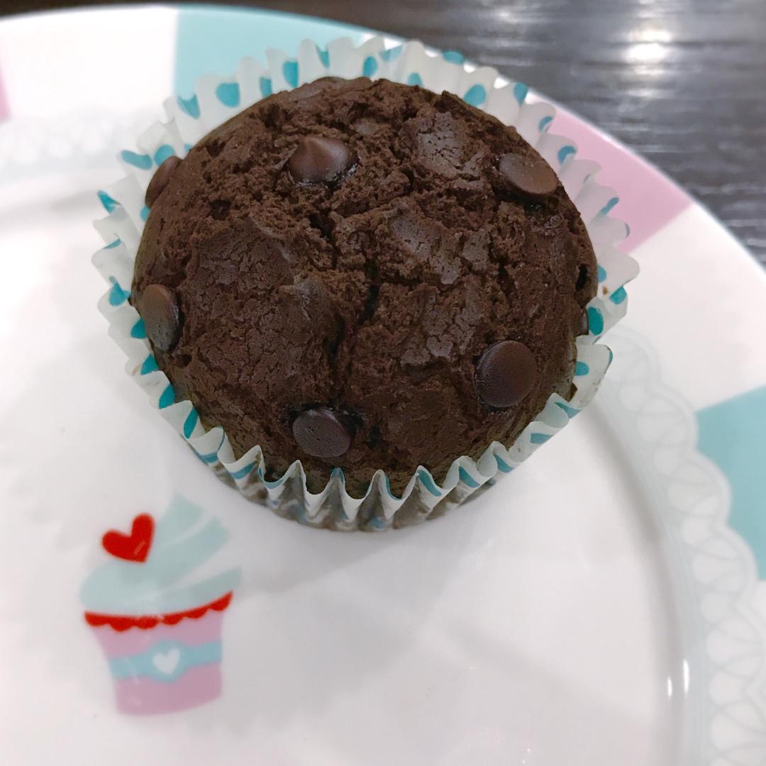 超简单的星巴克巧克力麦芬~~更新啦~无需打发